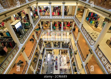 Marshall Fields Department Store, Macy's, Chicago, Illinois, États-Unis, Amérique du Nord Banque D'Images