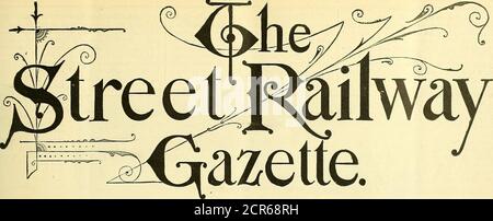 . bulletin de chemin de fer électrique . Ciitlshoivitig-car luit/iratian siège etbacteriuithottSprings. Bureaux tiySBS, 48 et 50 North Sixth St. usines, 615 à 621 Filbert St. PHILADELPHIE, PA. I. (Gopyrlglltea, juillet 1889.) Vol. IV JUILLET 1889. 7 chemins de fer électriques. Le Sprague a amélioré le moteur électrique de chemin de fer. Nous publions dans ce numéro deux vues du moteur électrique de SpragueImprouvé pour le travail de chemin de fer de rue.ce moteur représente l'expérience de plusieurs années dans l'entreprise de chemin de fer de rue électrique, Andit est destiné à répondre à toutes les exigences dans ce genre de travail. Dans sa fabrication, chaque détail Banque D'Images