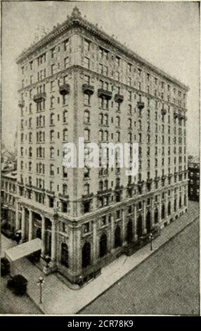 . Le livre rouge officiel de l'hôtel et le répertoire . Banque D'Images