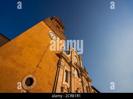 Europe, Italie, Toscane, Paysage toscan, province de Grosseto, Pitigliano, Oldtown, ville d'Etrusk, Banque D'Images