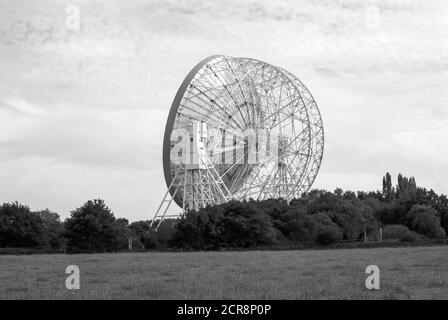 Radiotélescope Lovell à Jodrell Bank, Cheshire Banque D'Images