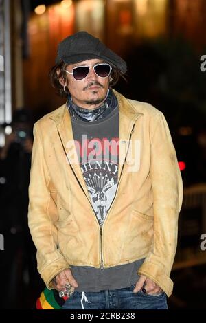 Saint-Sébastien, Espagne. 19 septembre 2020. **NO ESPAGNE** Johnny Depp arrive à l'hôtel Maria Cristina lors du 68e Festival International du film de San Sebastian le 19 septembre 2020 à Donostia/San Sebastian, Espagne. 19 septembre 2020. Crédit : Jimmy Olsen/Media Punch/Alay Live News Banque D'Images