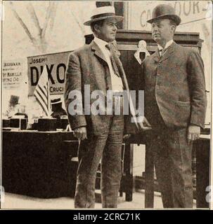 . Maître mécanicien de chemin de fer [microforme] . M. C. H. Cory et M. S. W. Midgley. Le général Charles Miller, président de la Galena SignalOil Company et président ou directeur de plus de préoccupations en matière d'approvisionnement en chemin de fer que tout autre homme des États-Unis, était présent aux conventions cette année.les clichés instantanés du général, publiés dans ce numéro, ne sont pas particulièrement clairs, Mais quiconque connaît le généralMiller sait qu’il est beaucoup trop occupé pour avoir jamais trouvé le calme. Un certain nombre d'hommes de la fourniture de chemin de fer réorientant les intérêts divers du général Millers feraient une armée de petite force. Et il peut être pris pour grante Banque D'Images