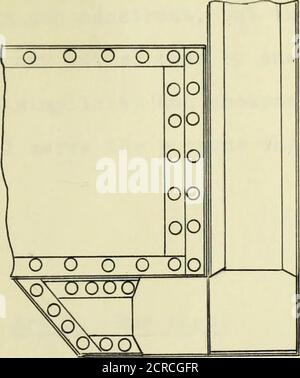 . Détails des ponts de treillis ferroviaire rivetés . Pig.26. Loooooooooo/ o oloo O Oloo o o 1 o O O O Loo 0 O OC O |00 X 0 Loo ^^K O O OO ^^ASO o loo ^ L o () 0 0 0 ol Banque D'Images
