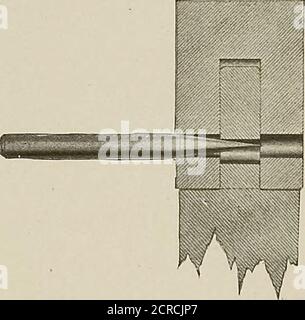 . Journal de chemin de fer de la rue . FIGURE 606. DÉTAILS DES POTEAUX DE MISE EN PLACE DANS LES SEUILS. FIGURE 607. DESSINER-PINNING A MORTISED ANDTENQNEP JOJNT .70PPLATT- FIG. 608. PLAQUE SUPÉRIEURE EN POSITION Banque D'Images