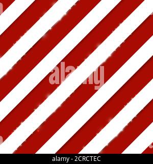 Bandes rouges sur fond de motif diagonal blanc. Illustration vectorielle Illustration de Vecteur