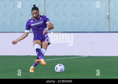 Florence, Italie. 19 septembre 2020. Martin Caceres de l'ACF Fiorentina pendant la série UN match entre Fiorentina et Turin au Stadio Artemio Franchi, Florence, Italie, le 19 septembre 2020. Photo de Giuseppe Maffia. Crédit : UK Sports pics Ltd/Alay Live News Banque D'Images