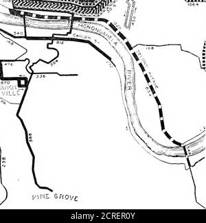 . Rapport sur le problème des transports à Pittsburgh, présenté à l'honorable William A. Magee, maire de la ville de Pittsburgh . .^O. flNL GF(Oi/£ OA?TL£ SHfldy ,.-&lt;^ RUSH HEURE NOMBRE DE PLACES assises—ITINÉRAIRE ACTUEL; les largeurs relatives des lignes indiquent le nombre de places prévues une iplain. Le nombre total de sièges devant quitter le centre des affaires disfc(Rush du soir. Ce diagramme montre où vont ces sièges et comment le système isde la ville aux quartiers périphériques avec très peu de lignes de ville croisées. Banque D'Images