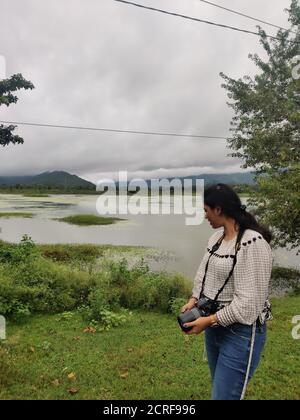 Paysages indiens de plein air nourriture et transport rural et mode de vie Banque D'Images