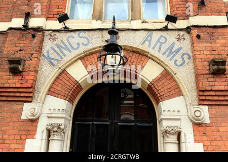 Bras du roi. Bloom Street, Salford. Banque D'Images