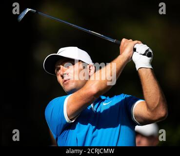 Francesco Molinari pendant la deuxième journée du championnat BMW PGA au club de golf de Wentworth, Surrey. CRÉDIT PHOTO : © MARK PAIN / PHOTO DE STOCK D'ALAMY Banque D'Images