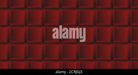 Panneaux rouges à facettes. Arrière-plan abstrait. Arrière-plan des quadrangles. Formes géométriques. Carte de visite. Bannière. Graphiques vectoriels Illustration de Vecteur