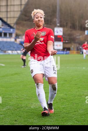 Lauren James, de Manchester United, célèbre le but d'ouverture Banque D'Images