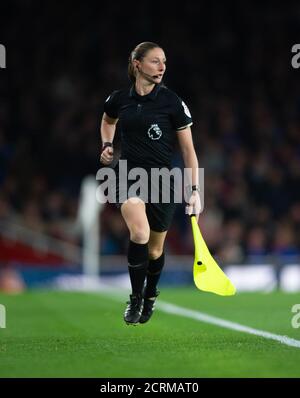 Arbitre adjoint Sian Massey-Ellis. Crédit photo : © Mark pain / Alamy Banque D'Images