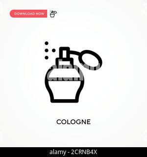 Icône de vecteur simple Cologne. Illustration moderne et simple à vecteur plat pour site Web ou application mobile Illustration de Vecteur