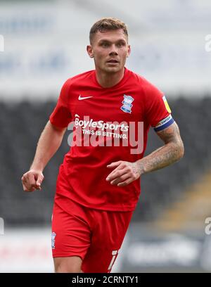 Harlee Dean de Birmingham City pendant le match de championnat Sky Bet au Liberty Stadium, Swansea. Banque D'Images