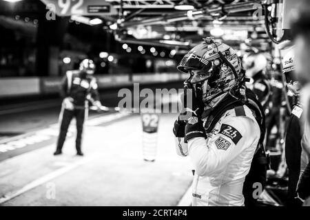 Le Mans, France. 20 septembre 2020. Vanthoor Laurens (bel), Porsche GT Team, Porsche 911 RSR-19, portrait pendant les 2020 24 heures du Mans, 7e tour du Championnat du monde d'Endurance 2019-20 de la FIA sur le circuit des 24 heures du Mans, du 16 au 20 septembre 2020 au Mans, France - photo Xavi Bonilla / DPPI crédit: LM/DPPI/Xavi Bonilla/Alamy Live News Banque D'Images