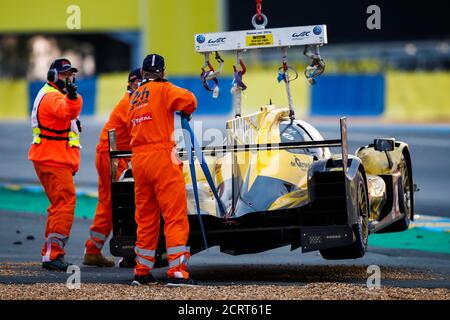 Le Mans, France. 20 septembre 2020. 29 Van Eerd Frits (ndl), Van der Garde Giedo (nld), de Vries Nyck (nld), Racing Team Nederland, Oreca 07-Gibson, action pendant les 2020 24 heures du Mans, 7e tour du Championnat du monde d'endurance FIA 2019-20 sur le circuit des 24 heures du Mans, du 16 au 20 septembre, 2020 au Mans, France - photo Xavi Bonilla / DPPI crédit: LM/DPPI/Xavi Bonilla/Alay Live News Banque D'Images