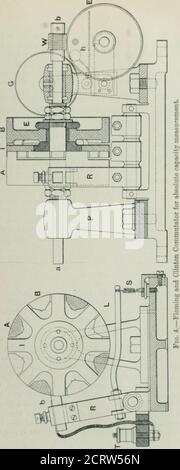 . Un manuel élémentaire de radiotélégraphie et radiotelephony pour les étudiants et les opérateurs . n papier, et l'autre de verre ou mica, il est parfois difficile de trouver n'importe quel rapport de thérésies qui abolit entièrement tout mouvement de l'aiguille du galvano-mètre lorsque la clé de batterie est levée ou abaissée. Pour une discussion plus approfondie de ces difficultés, le lecteur peut bereferred à l'auteur Manuel du Laboratoire d'Electricité et d'essai EOom, vol. 2, chap. ii. La majorité des capacités que nous devons mesurer l'inradiotelegraphie sont des fractions d'une microfarad, et pour ce but, les plus conveniens Banque D'Images