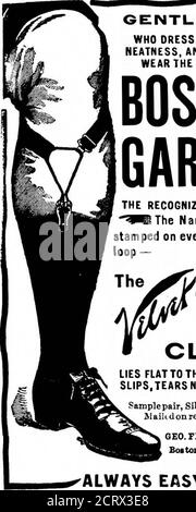 . Scientific American Volume 97 Numéro 16 (octobre 1907) . MESSIEURS QUI HABILLENT POUR STYLENATNESS,ET COMFORTWAAR L'AMÉLIORATION de f BOSTONGARTER LA RECONNAISSANCE STANDARDV *WKI le nom est je estampillé sur chaque   ■ k/I boucle — GUSHIONBUTTON ATTACHE FLATT0 LA JAMBE — NEVERSLIPS,N0RASTAS50D COST, SUKANKI COOL FAB, SUKO, SUKENP. GÉO. FE0ST C0.,MaieraBoston,Massachusetts,États-Unis Une TÉLÉGRAPHIE SANS FIL TOUJOURS FACILE.—SON état PRO- gress et Pr«?ent sont bien discutés dans Scien-tific American Supplements 14V5.1426, 1427,1386, 1388, 1389, 1383. 1381, 1327. 1328,1329. 1431. Prix 10 cents eac Banque D'Images