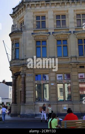 HSBC Bank Cheltenham High Street Banque D'Images