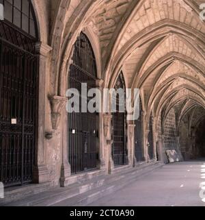 GALERIA DEL CLAUSTRO DE LA CATEDRAL DE LISBOA. Emplacement: CATEDRAL. LISBONNE. PORTUGAL. Banque D'Images