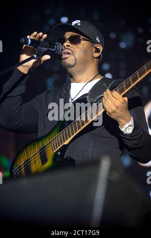 Hong Kong, Hong Kong, Chine. 5 décembre 2016. Nathan Morris se produit avec Boyz II Men au Hong Kong Convention Center. Crédit : Jayne Russell/ZUMA Wire/Alay Live News Banque D'Images