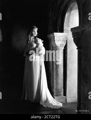 JEAN SIMMONS pleine longueur portrait comme Ophelia dans LE HAMEAU 1948 le réalisateur LAURENCE OLIVIER joue William Shakespeare musique William Walton Two Villes films / distributeurs de films généraux (GFD) Banque D'Images