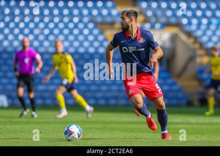 Oxford, Royaume-Uni. 19 septembre 2020. Bailey Wright de Sunderland cherche des options lors du match à huis clos de la Sky Bet League 1 entre Oxford United et Sunderland au Kassam Stadium, à Oxford, en Angleterre, le 19 septembre 2020. Photo de Nick Browning/Prime Media Images. Crédit : Prime Media Images/Alamy Live News Banque D'Images