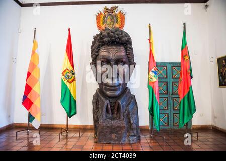 Casa de la Libertad (Musée de la Maison de la liberté), ville historique de sucre, site classé au patrimoine mondial de l'UNESCO, Bolivie, Amérique du Sud Banque D'Images