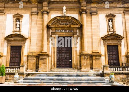 Sciacca, 'Eglise autre' (Basilique de la Madonna du successeur), province d'Agrigente, Sicile, Italie, Europe Banque D'Images