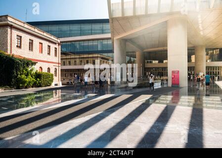 Musée de l'Acropole, Athènes, Attique, Grèce, Europe Banque D'Images