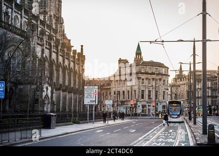 Princes Street, Édimbourg, Écosse, Royaume-Uni, Europe Banque D'Images