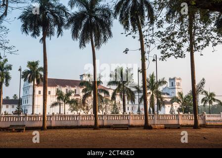 Se Catedral de Santa Catarina, site classé au patrimoine mondial de l'UNESCO à Old Goa, Goa, Inde