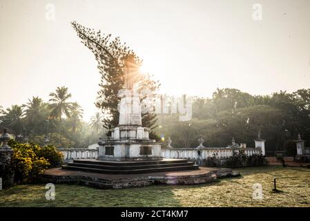 Se Catedral de Santa Catarina, site classé au patrimoine mondial de l'UNESCO à Old Goa, Goa, Inde