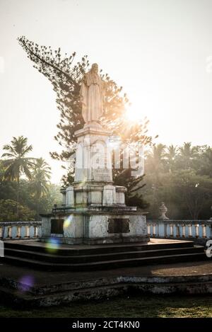 Se Catedral de Santa Catarina, site classé au patrimoine mondial de l'UNESCO à Old Goa, Goa, Inde