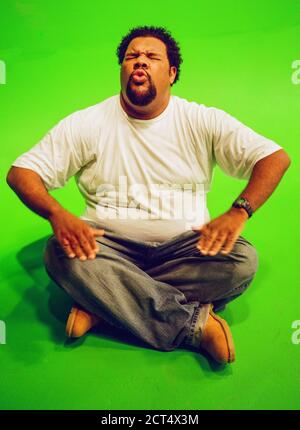 Fatman scoop 8 novembre 2003, Danemark Studios, Londres, Angleterre. Banque D'Images