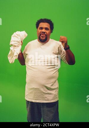 Fatman scoop 8 novembre 2003, Danemark Studios, Londres, Angleterre. Banque D'Images