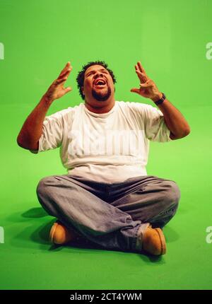 Fatman scoop 8 novembre 2003, Danemark Studios, Londres, Angleterre. Banque D'Images