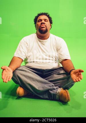 Fatman scoop 8 novembre 2003, Danemark Studios, Londres, Angleterre. Banque D'Images