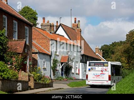 L'ancien bureau de poste dans le village de South Dalton, East Yorkshire, Angleterre Royaume-Uni Banque D'Images