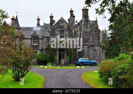 Ardanaiseig Hotel, Taynuilt, Écosse Banque D'Images