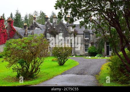 Ardanaiseig Hotel, Taynuilt, Écosse Banque D'Images