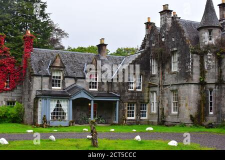 Ardanaiseig Hotel, Taynuilt, Écosse Banque D'Images