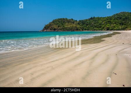 Paradise Beach (SAR AW Beach), péninsule de Dawei, région de Tanintharyi, Myanmar (Birmanie) Banque D'Images