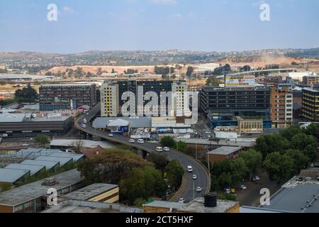 Johannesburg, Afrique du Sud 19 septembre 2020 : vue aérienne du nouveau développement de Jewel City d'appartements résidentiels et de commerces de détail. Banque D'Images