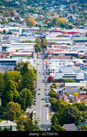 Nelson City Centre, Île du Sud, Nouvelle-Zélande Banque D'Images