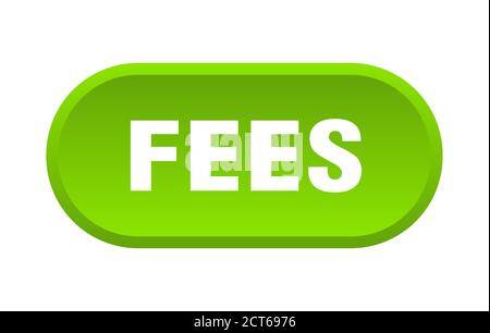 bouton frais. signe arrondi isolé sur fond blanc Illustration de Vecteur