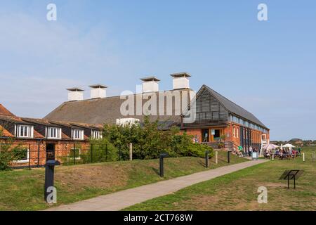 Snape Maltings, Snape, près d'Aldeburgh, Suffolk. ROYAUME-UNI Banque D'Images