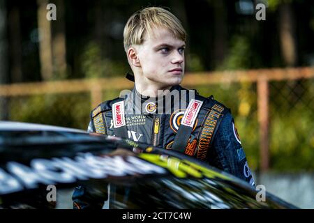 BACIUSKA Rokas (LTU), GCK Unkorrupted (FRA), Renault Clio RS, portrait pendant le Neste World RX de Riga-Lettonie, 5e tour du rallye mondial 2020 de la FIA Banque D'Images